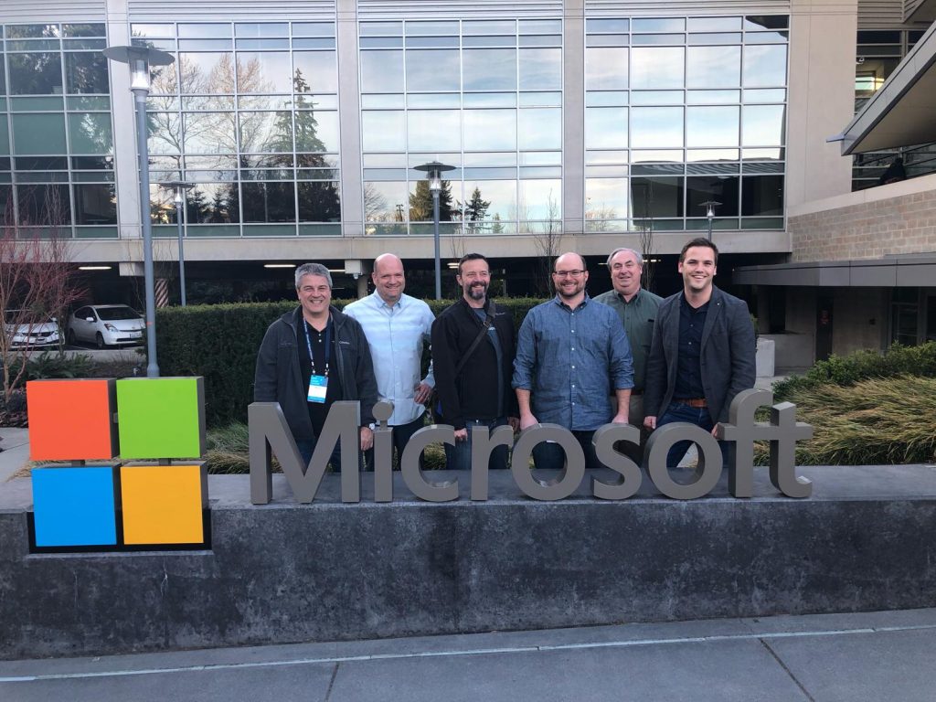 First moment at Microsoft Campus, Redmond – building 92 after the FSLogix Acquisition happened.
