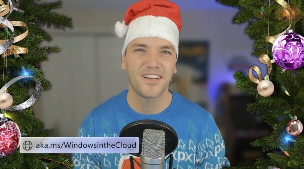 Happy Holidays – Windows in the cloud special