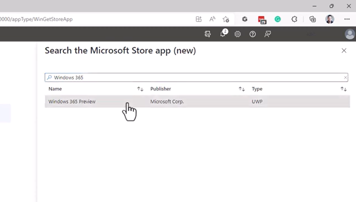Showcase: Deploy the Windows 365 app via WinGet – Intune to your Managed endpoints (via the Microsoft Store)