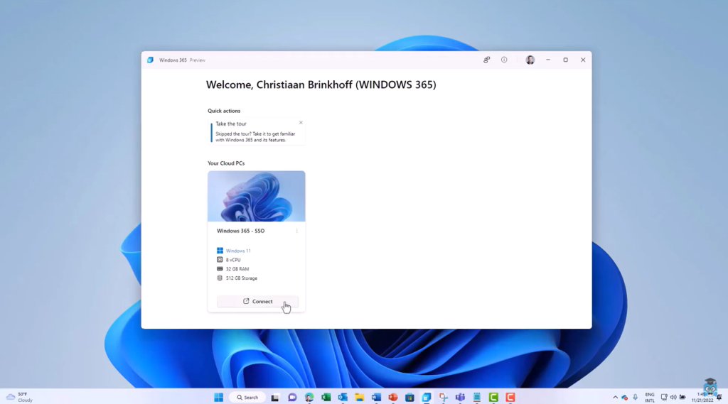 Showcase: Windows 365 app enables users with new single-sign-on experiences – now in public preview